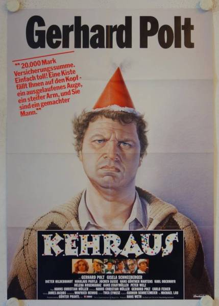 Kehraus original release german movie poster